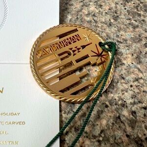 2024 David Yurman Holiday Ornament